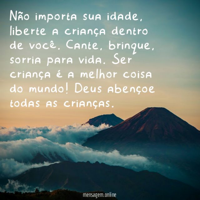 Feliz Dia das Crianças