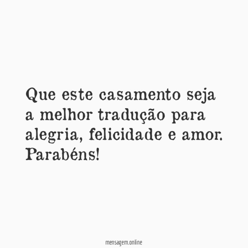 Tradução do casamento