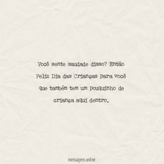 Dia das Crianças