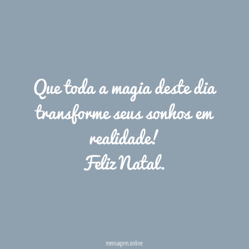 Feliz Natal