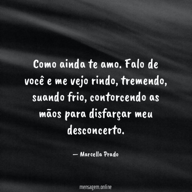 Como ainda te amo