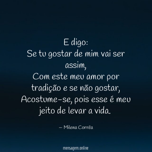 E digo