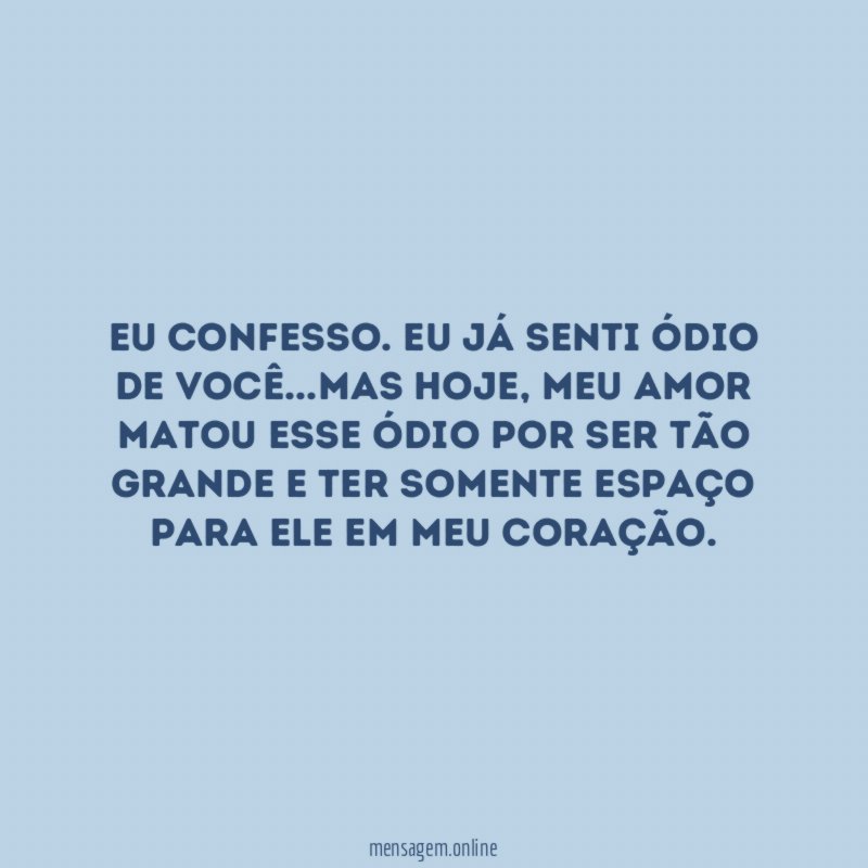 Eu confesso