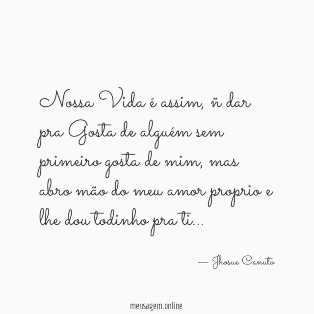 Nossa Vida é assim