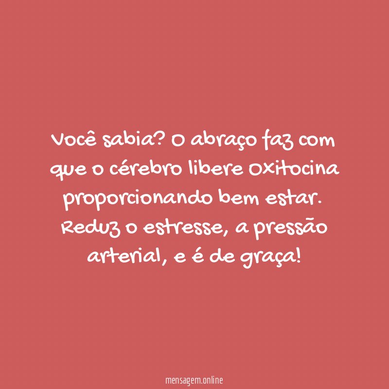 Você sabia?
