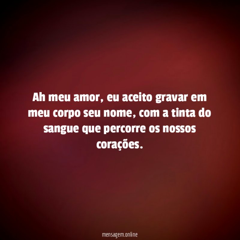 Ah meu amor