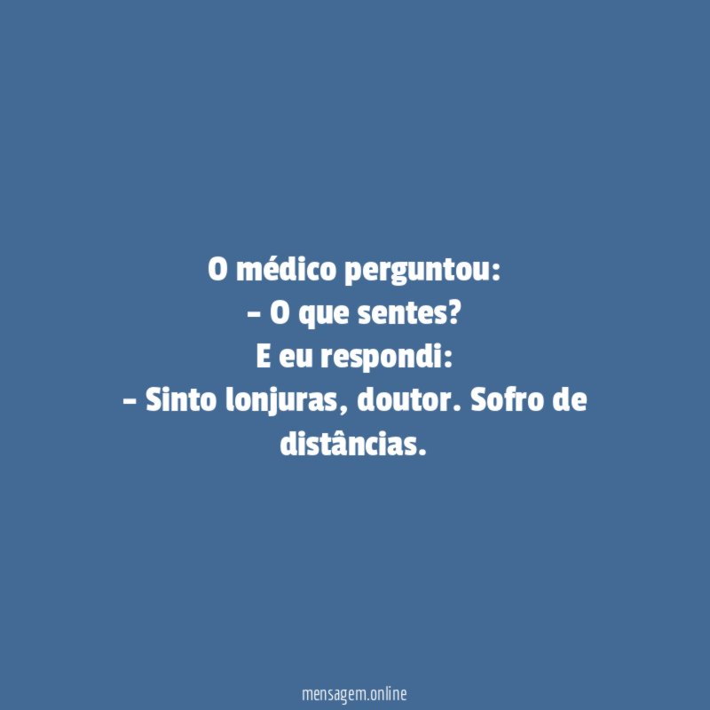 A distância