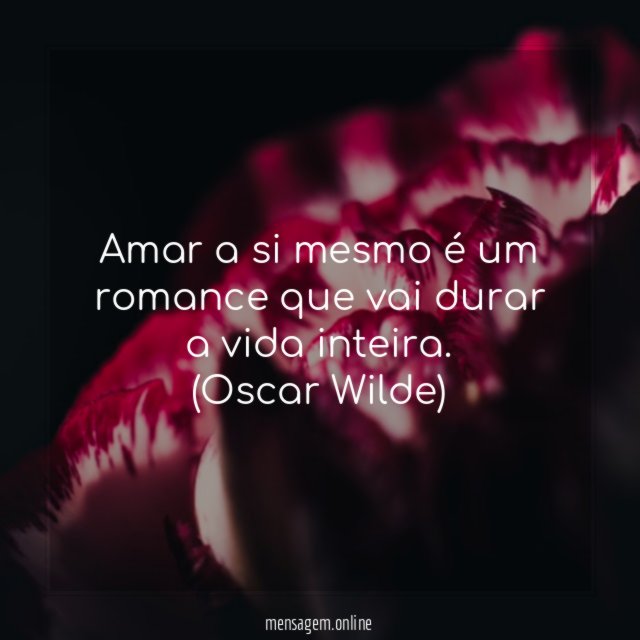 Amar a si mesmo