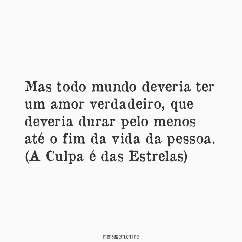 Amor verdadeiro