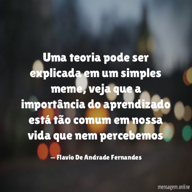 Uma teoria pode ser explicada em um simples meme