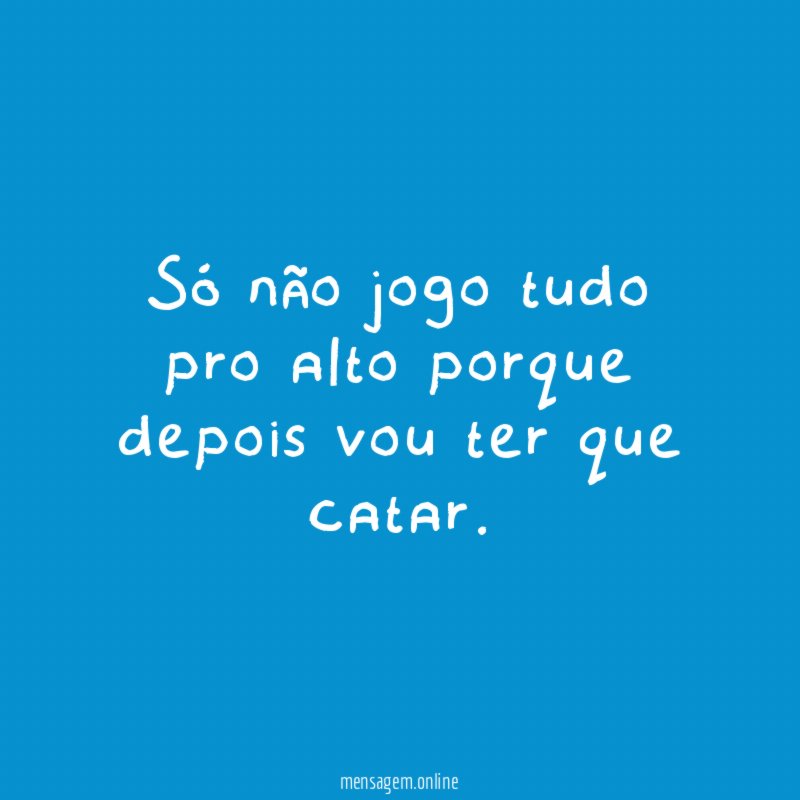 Tudo pro alto