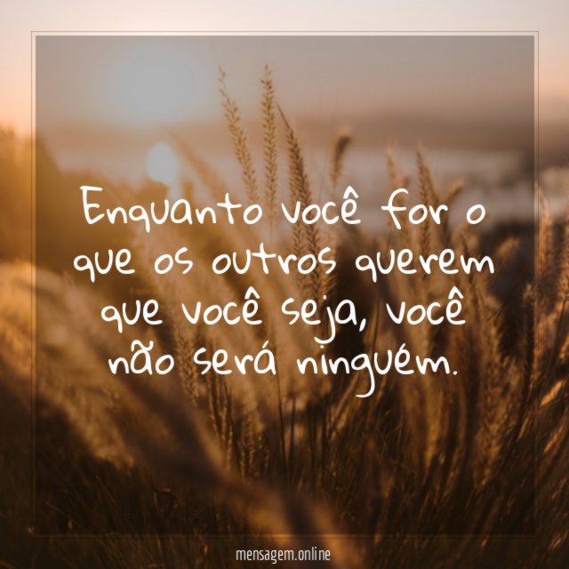 Seja alguém