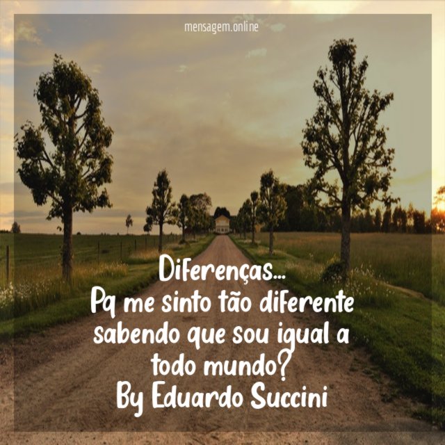 Diferenças…
