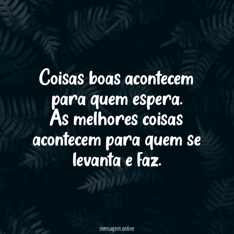 Coisas boas