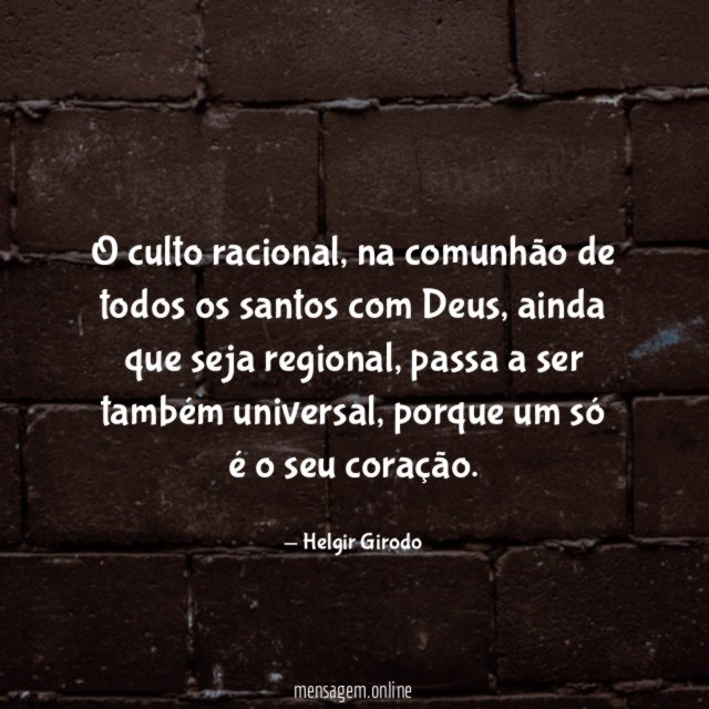 O culto racional