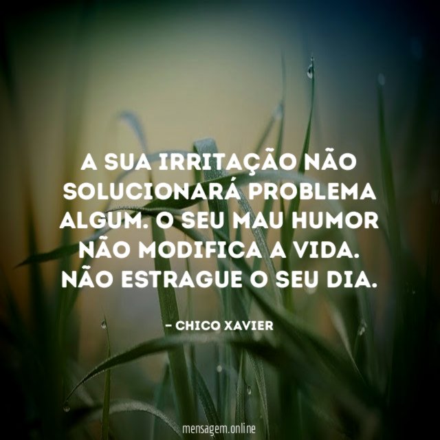 Cuide do seu dia