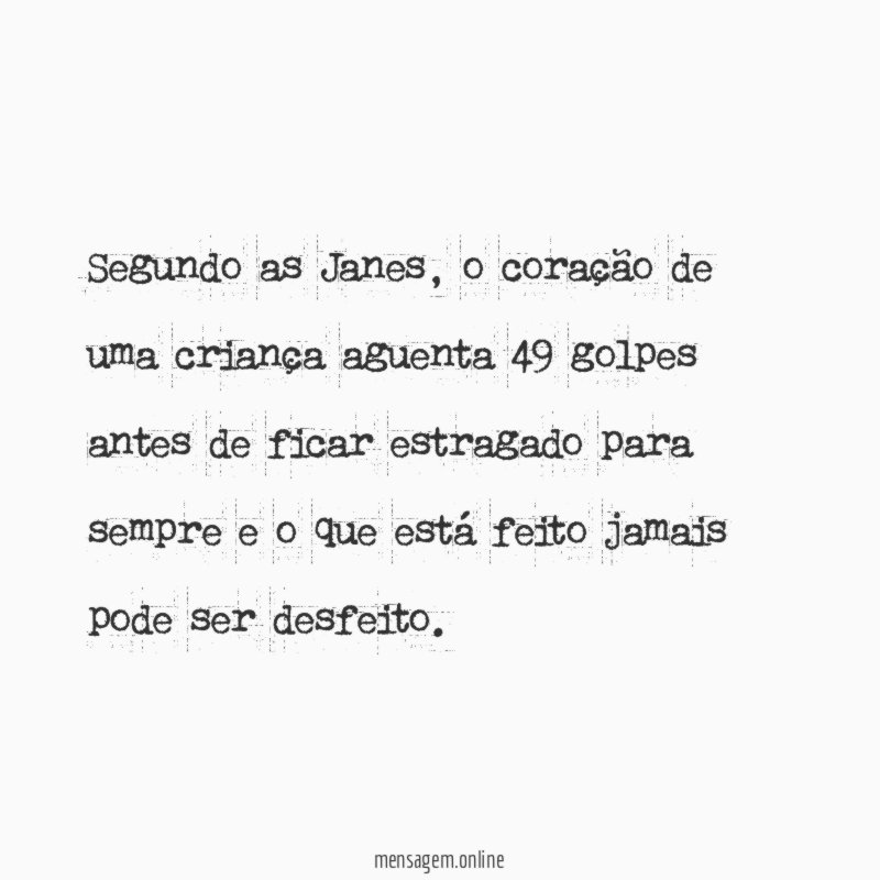 Segundo as Janes