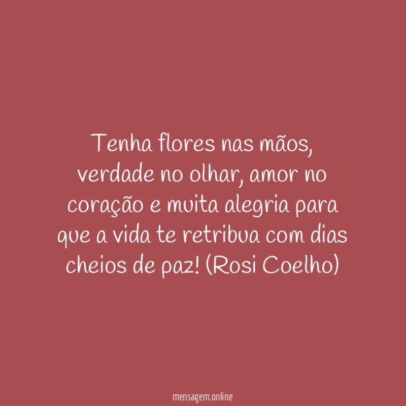 Tenha sempre