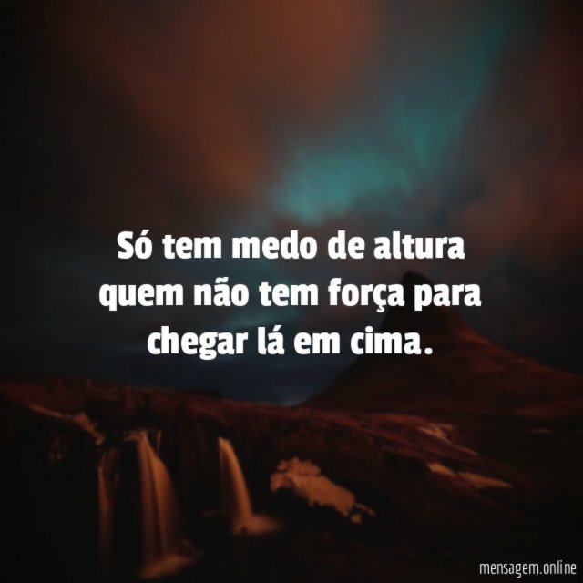 Medo de altura