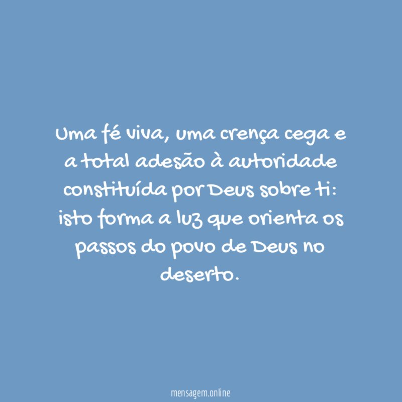 Uma fé viva
