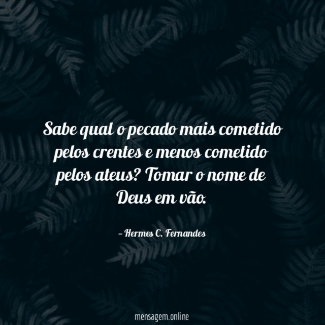 Sabe qual o pecado mais cometido pelos crentes