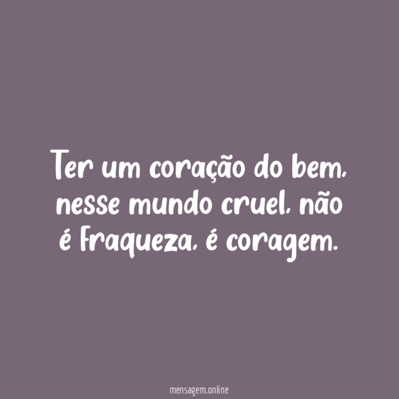 Coração do bem