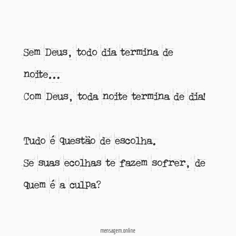 Sem Deus