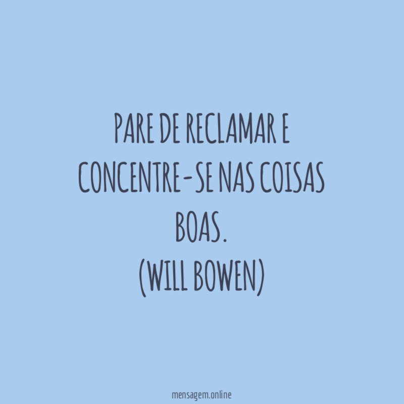 Pensamento positivo