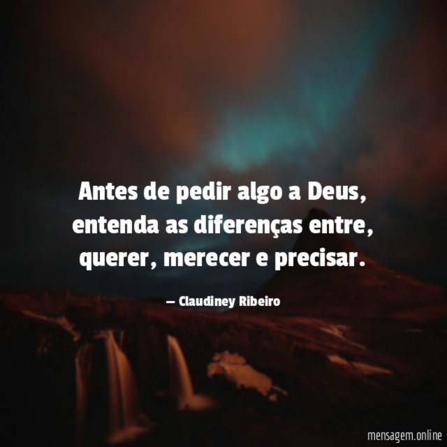Antes de pedir algo a Deus