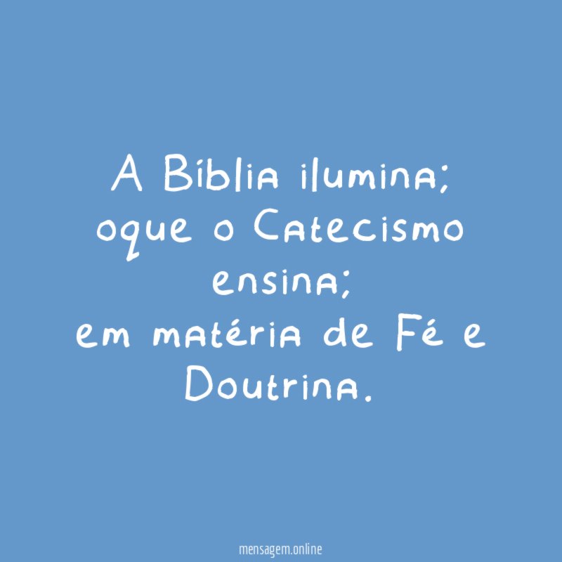 A Bíblia ilumina