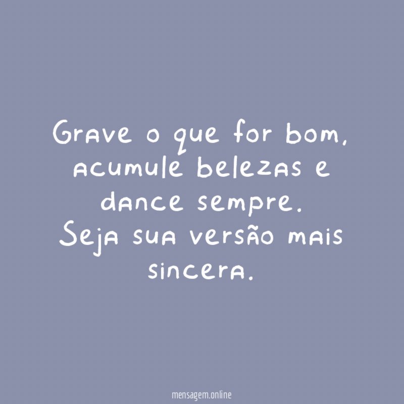 Sua versão