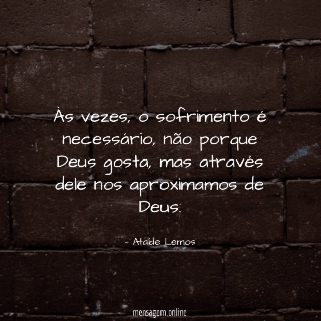 Às vezes