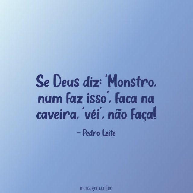 Se Deus diz