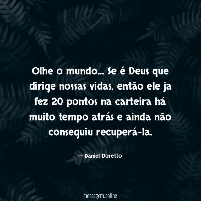 Olhe o mundo