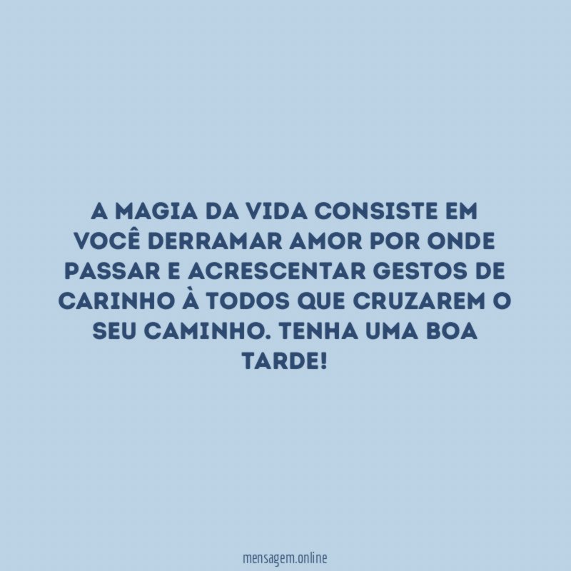 Magia da vida