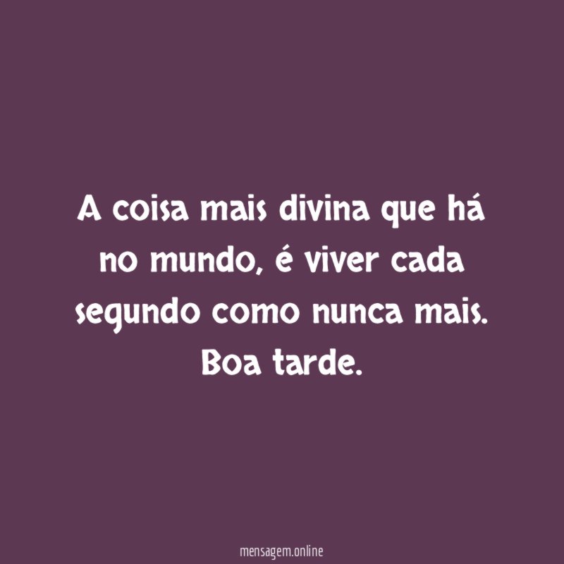 A coisa mais divina