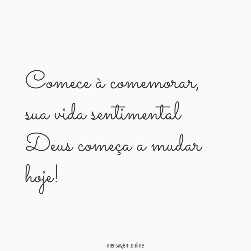 Comece à comemorar