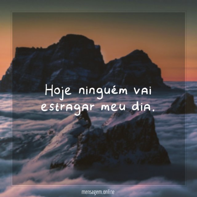 Hoje ninguém