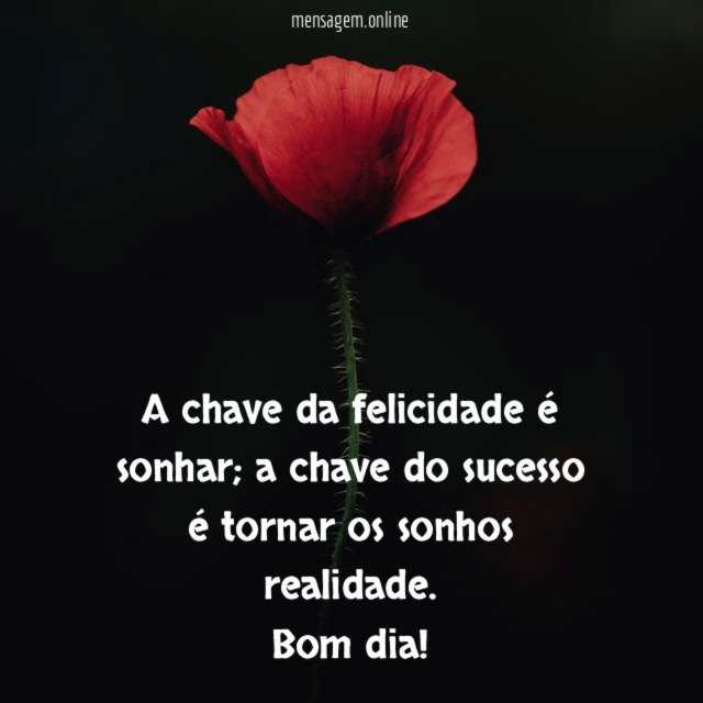 A chave da felicidade