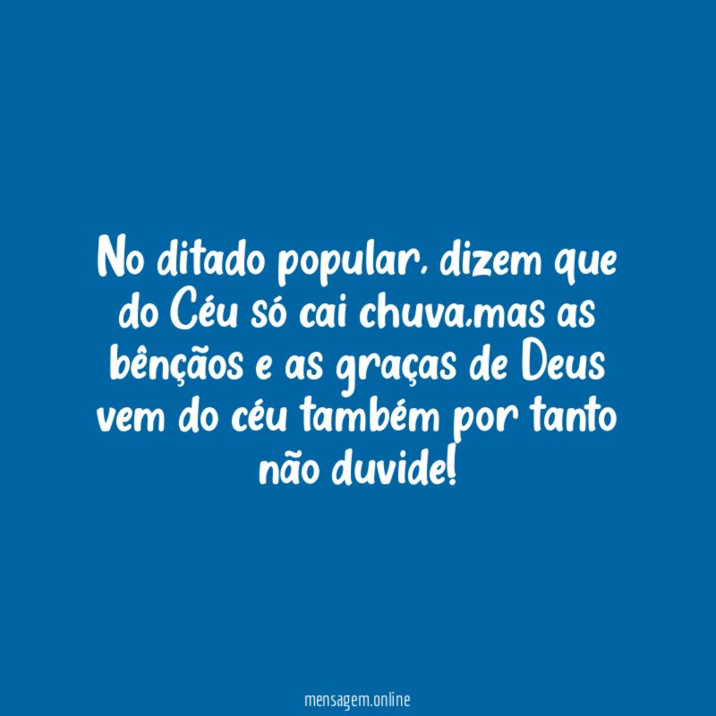No ditado popular