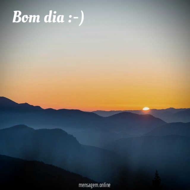 Bom dia ;-)