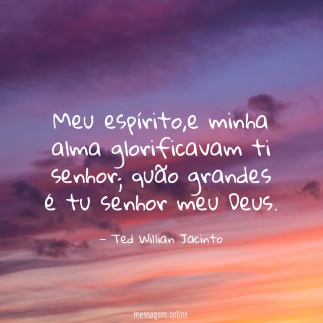 Meu espírito
