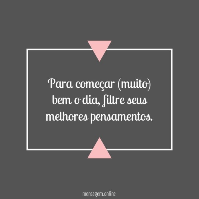 Bom dia