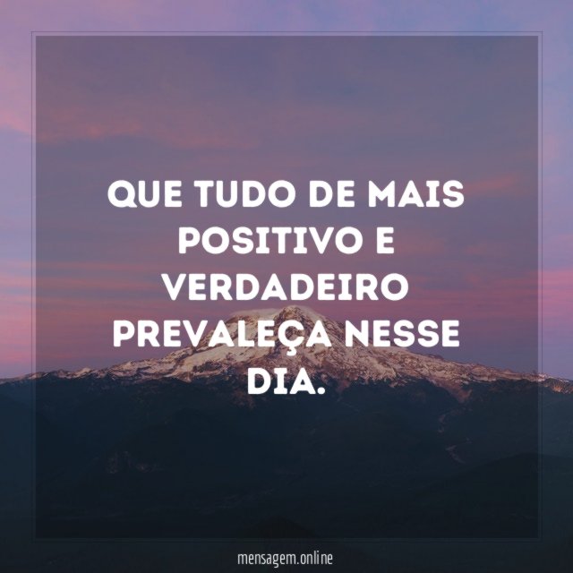 Positivo e verdadeiro