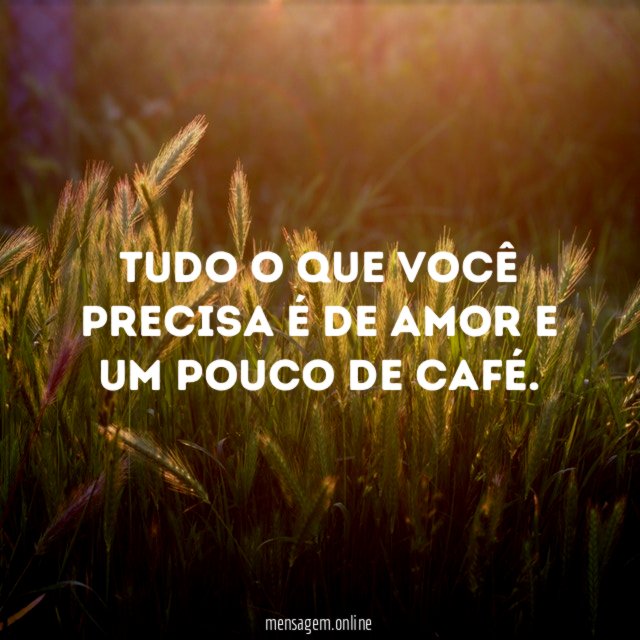Amor e café