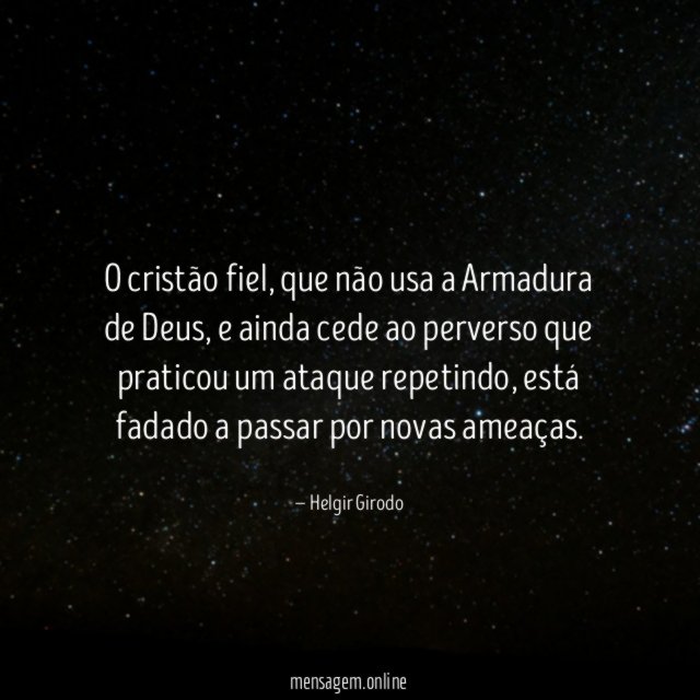 O cristão fiel