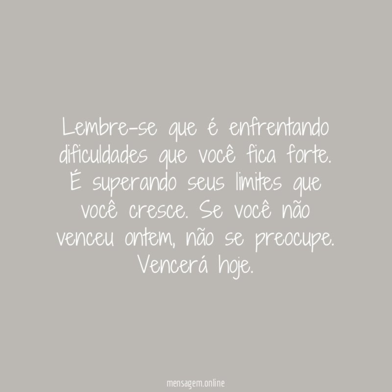 Lembre-se