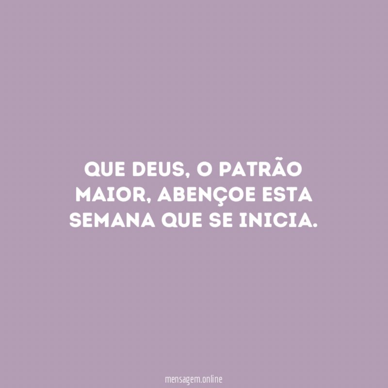 Que Deus