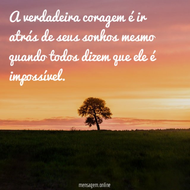 A verdadeira coragem