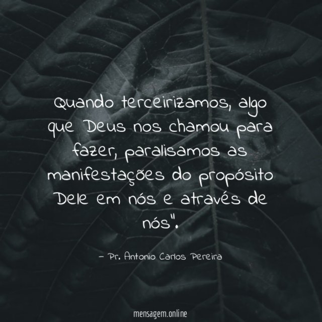 Quando terceirizamos